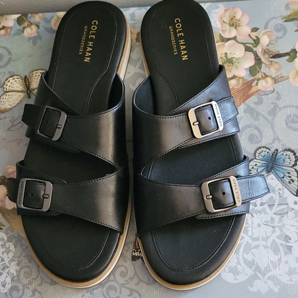 Cole Haan Grand Series Slide Sandals - Picture 2 of 4
